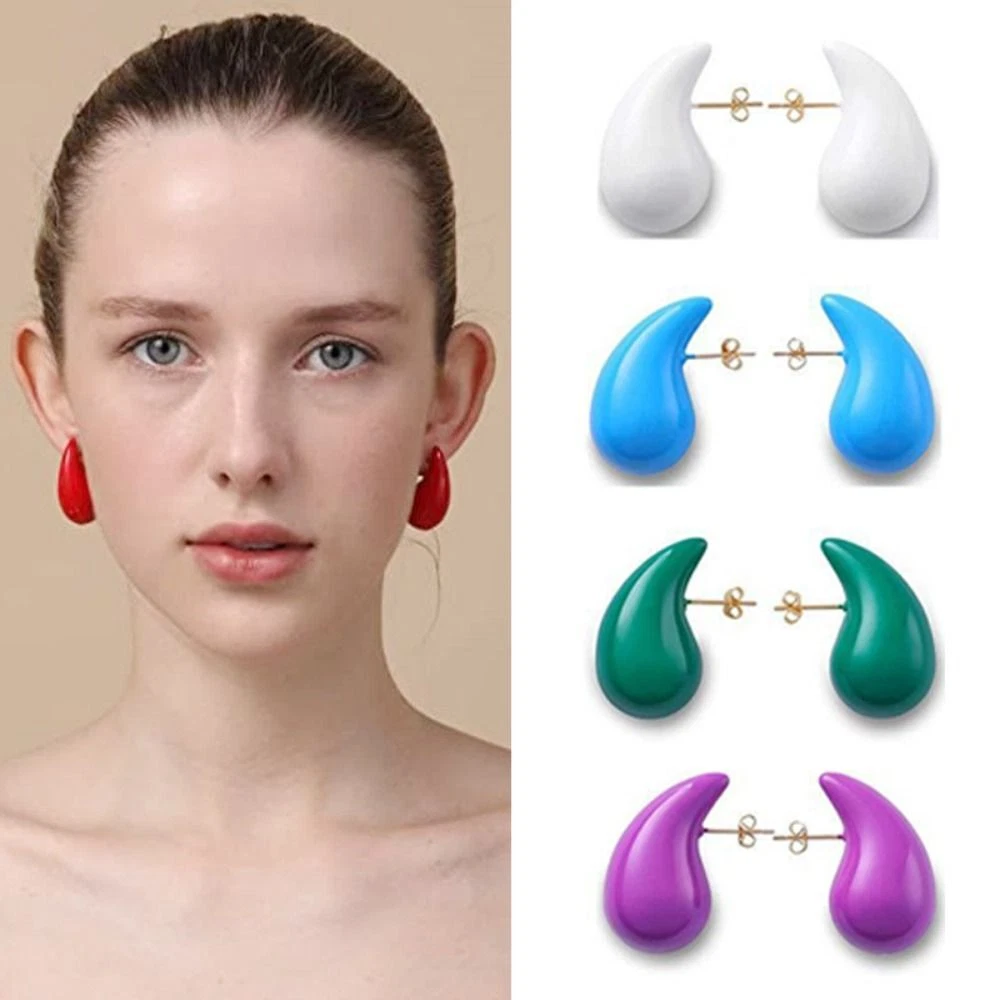 Waterdrop Tear Drop Earrings Lightweight Statement Earrings Women