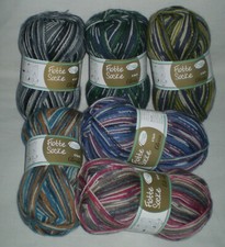 (?59/kg) 100 gr Gloria sock wool by Rellana 4 x/4 ply pattern forming  