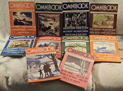 Omnibook  Magazines-5 Abridged TEN~10~TEN Current Best Sellers fr. 11/1941~1/43