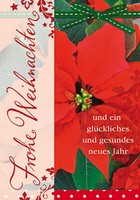 Weihnachten GlüCkwunschkarte Mit Umschlag Weihnachtsstern