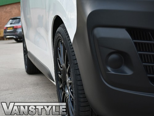 FITS CITROEN DISPATCH 16> CALIBRE T-SPORT GLOSS BLACK LOAD RATED WHEELS & TYRES - Picture 9 of 10