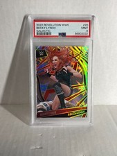 BECKY LYNCH 2022 PANINI REVOLUTION WWE  GALACTIC Super Rare CASE HIT PSA 9