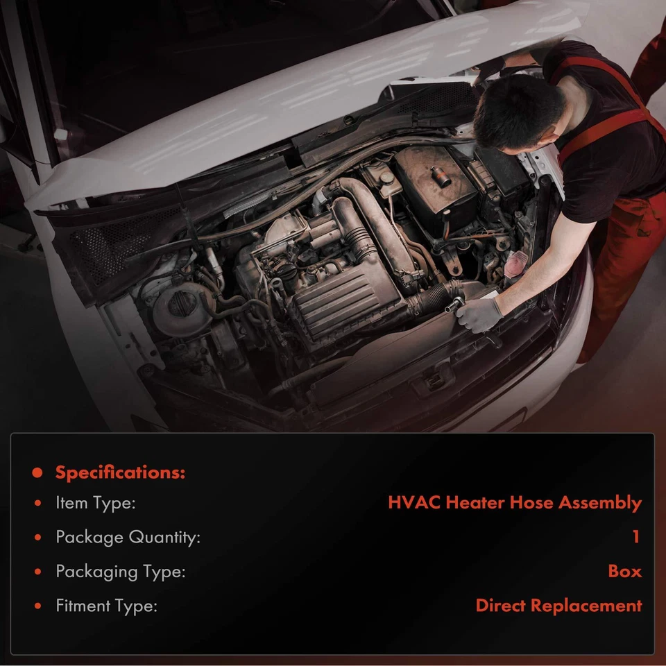 Nuevo conjunto de manguera de calefacción de climatización para Land Rover LR2 2008-2015 Range Rover Evoque Foto 2 de 4