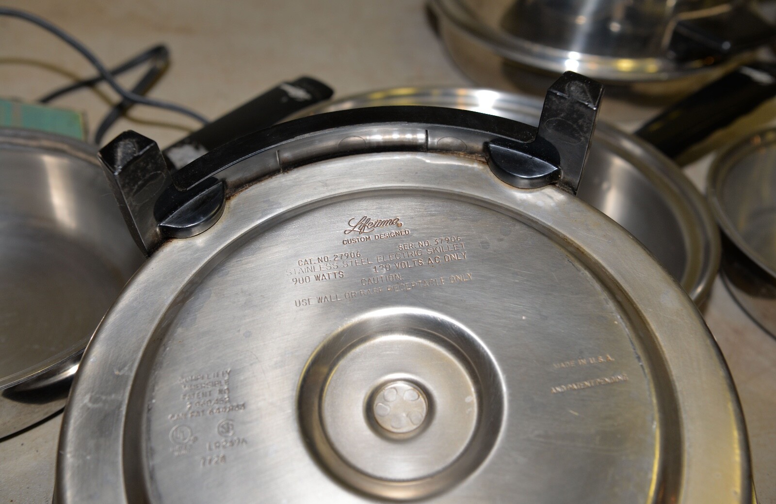 Vintage Lifetime cookware 12 pcs collectible quality chef pots & pans