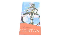 ✅ ZEISS CONTAX II A CAMERA ORIGINAL PRODUCT GUIDE BROCHURE GERMAN 123