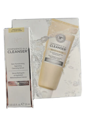 IT COSMETICS Confidence in a Cleanser Hydrating Cleansing Serum 0.6 oz TRAVEL NE