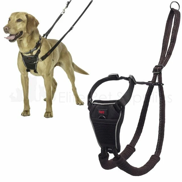Halti No Pull Training Harness Padded Adjustable Dogs Chest Harnesses S, M or L