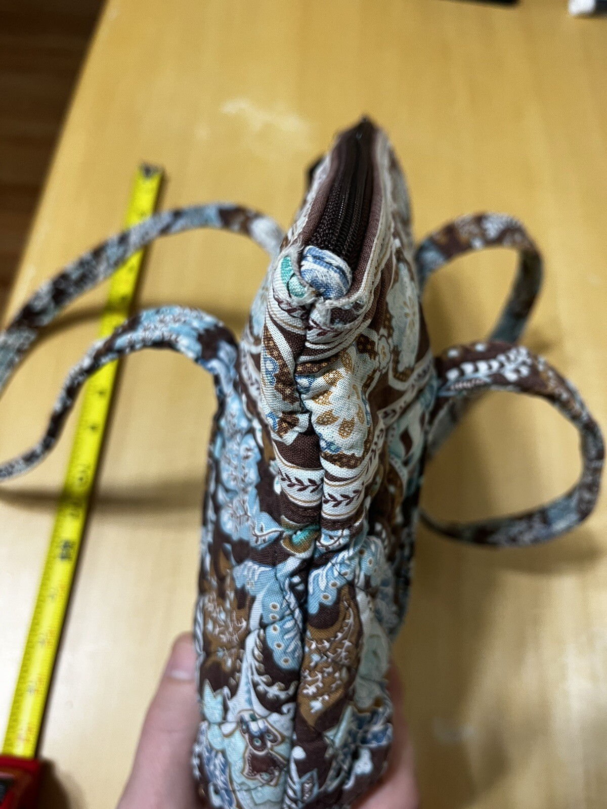 Vera Bradley small-medium handbag Java Blue Retir… - image 8