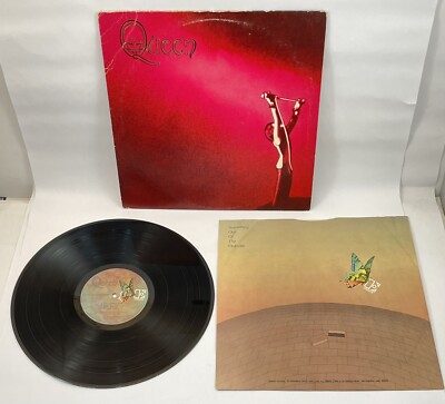 QUEEN QUEEN 1973 LP VG++ Vinyl Record Gold Emboss EKS-75064 Stereo