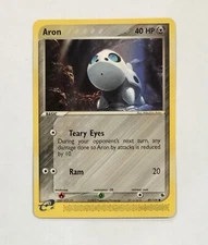 Pokémon ARON Card 49/109 Ruby & Sapphire Regular LP Common TCG e-Reader