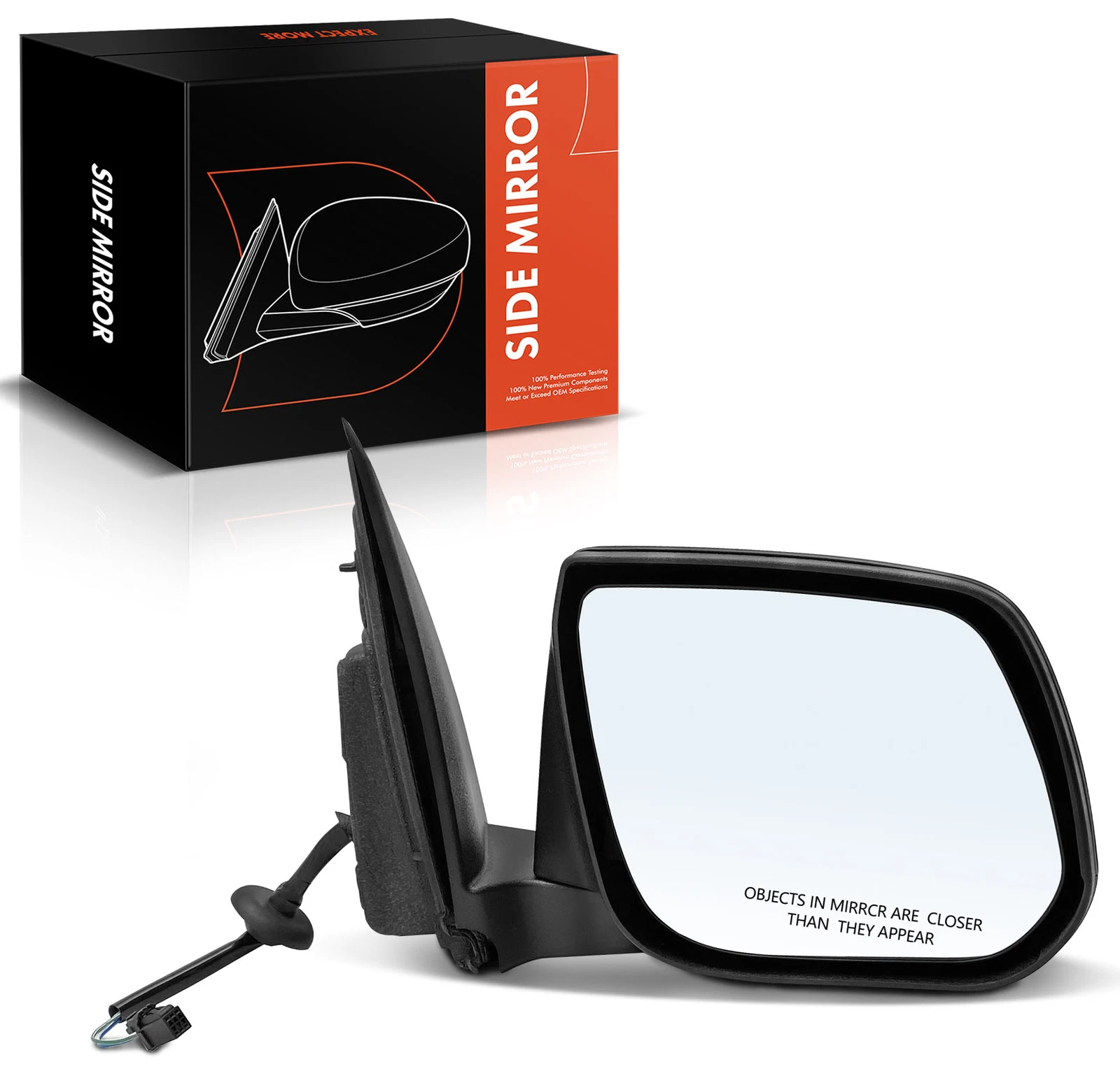 Passenger Power Mirror w/ Manual Folding for Chevrolet Colorado 17-22 GMC Canyon