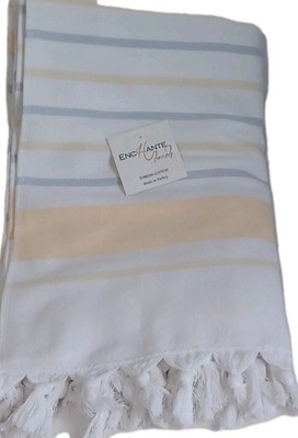 Beach Towel, Turkish Cotton, Made In Turkey, Lecce, From Tuesday Morning, New