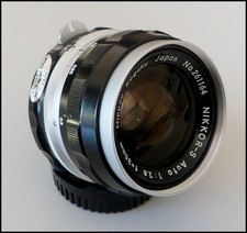 NIKON NIKKOR-S AUTO 2.8/35MM WEITWINKEL OBJEKTIV - NON AI - BERG UND TAL