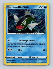 Hisuian Basculin SWSH273 Pokemon SWSH Black Star Promo Cosmos Holo Card LP (a)