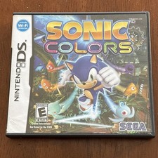 Nintendo DS Sonic Colors with manual