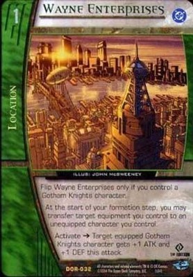 Wayne Enterprises - DC Origins - Vs System