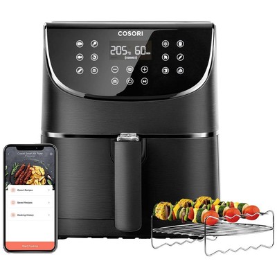 Cosori CS158-AF-RXB Heißluft-Fritteuse 5.5 l 1700 W App steuerbar,