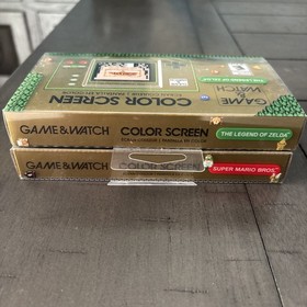 Nintendo Game & Watch - Mario Bros + Legend of Zelda Limited Handhelds - SEALED