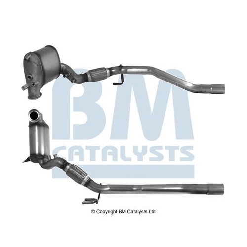 BM Catalysts BM11150 Exhaust System Soot Particulate Filter Fits Audi Seat VW - Image 30