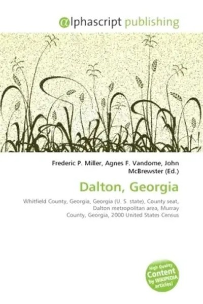 Frederic P. Miller (U. A.) | Dalton, Georgia | Taschenbuch | Englisch (2026)-image