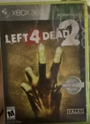 Valve Left 4 Dead 2 Xbox 360 Platinum Hits Shooter Survival Horror Manual M NTSC