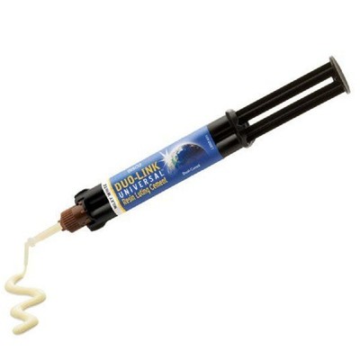 Dental DUO LINK UNIVERSAL Dual Cured Automix Resin Luting Cement 8gm Syr