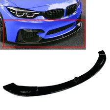 Front Bumper Lip Spoiler Splitter Black For Bmw F80 F81 M3 F82 F83 M4 2014-2020 Front Bumper Lip Spoiler Splitter Black For Bmw F80 F81 M3 F82 F83 M4 2014-2020