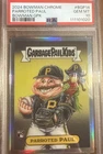 2024 Bowman Chrome - Bowman Garbage Pail Kids Paul Skenes #BGP-14 (RC)