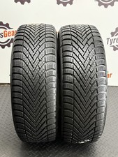 2x 205 55 R16 91T PIRELLI WINTER CINTURATO M+S 6MM TESTED FREE FITING