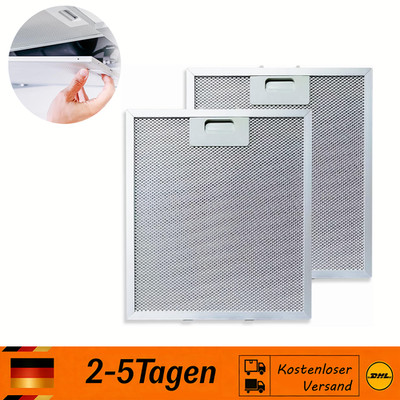 2 Metallfettfilter Dunstabzugshaube f/ Elica 93952919 Bauknecht 480122102168 AEG