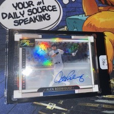 2024 Panini Three And Two Timeless Moments Alex Rodriguez Auto #9/10 Case Hit