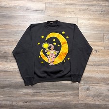Vintage Fruit of the Loom XL Black Sweatshirt...