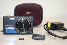 Samsung WB Series WB210 14.0MP Digital Camera with 4GB Card- Black Tested