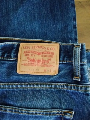Levi's Bootcut-Jeans 507 W36 L34 hellblau Vintage 00er Levis