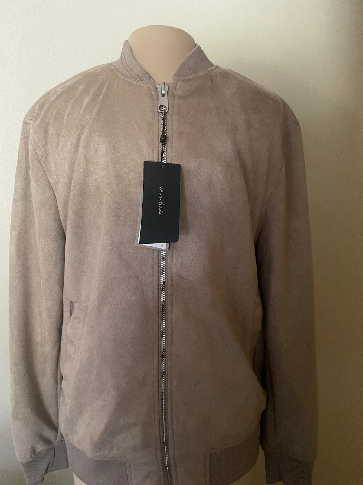Porter & Ash Man's Bomber Jacket Size L NWT - product detail image 3
