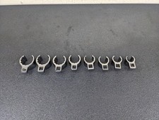 Bn277 Snap On Tools New 208an 38 Drive Sae Deep Flare Crowfoot Wrench Set