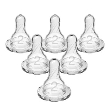 Dr. Brown’s  Anti Colic ~ Level 2 (3m+) Nipple - 6 Count