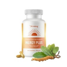 Inergy PLUS Vitamines Énergétiques pour Femme - Fatigue Naturelle 60 Ct Sans Caféine 3/2027