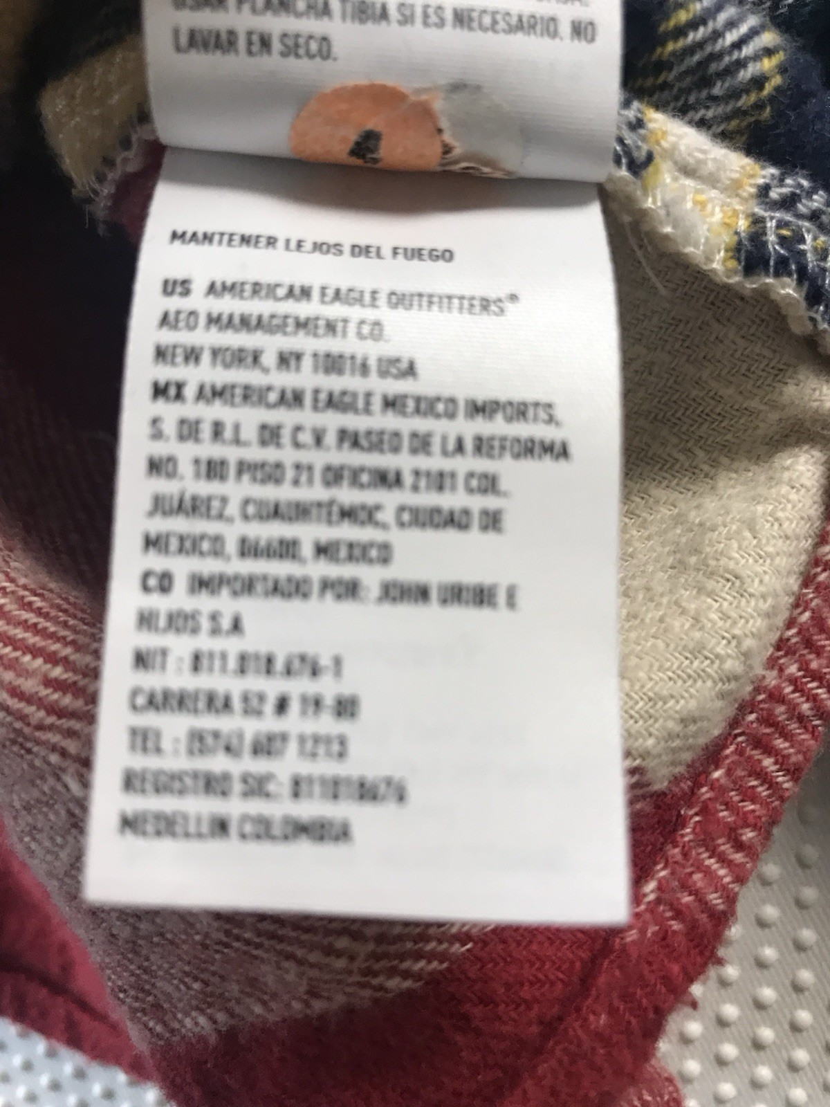 American Eagle AE Patchwork Plaid Cozy Cabin Crop… - image 13