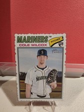 Cole WILCOX Deckle Edge #155 2026 Topps Heritage