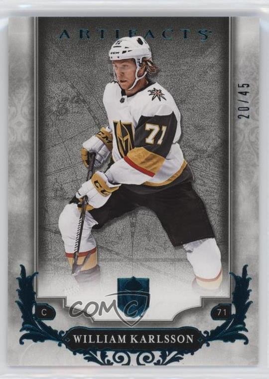 2018-19 Upper Deck Artifacts Aqua 20/45 William Karlsson #1 5zu