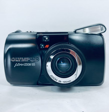  NEAR MINT Olympus  mju Zoom 105 35mm Point  Shoot Film Camera From JAPAN