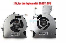 New for HP Omen 16-B 16-C TPN-Q265 TPN-Q267 CPU / 3060Ti GPU Cooling Fans 12V