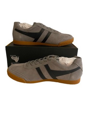 GOLA Mens Harrier Suede Size 12 US EUR 45 Cement Storm NIB Sneakers Shoes