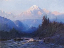 Sydney Laurence Mount McKinley 1925 17" x 22" Archival Art Print