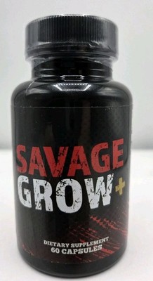 BRAND NEW Savage Grow Plus 60 Capsules 