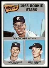 Click to enlarge Houston 1965 Rookie Stars (Dan Coombs / Jack McClure / Gene Ratliff)