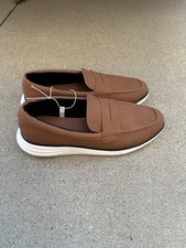 Goodfellow Co. Men's Brown Slip On Loafers Foam Insole Rubber Outsole Size 10