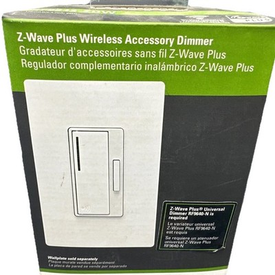 Eaton Z-Wave Plus 15-amp 3-way Push Button Companion Smart Light Switch White