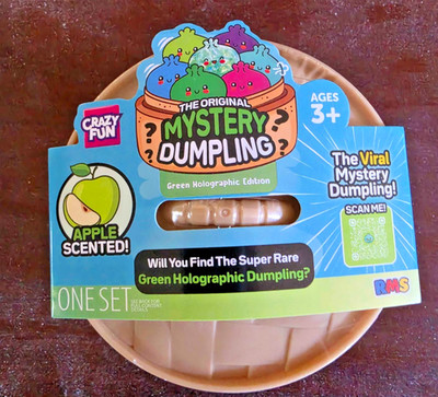 RMS Mystery Dumpling Green Holographic Edition Five Below SEALED Apple Scent